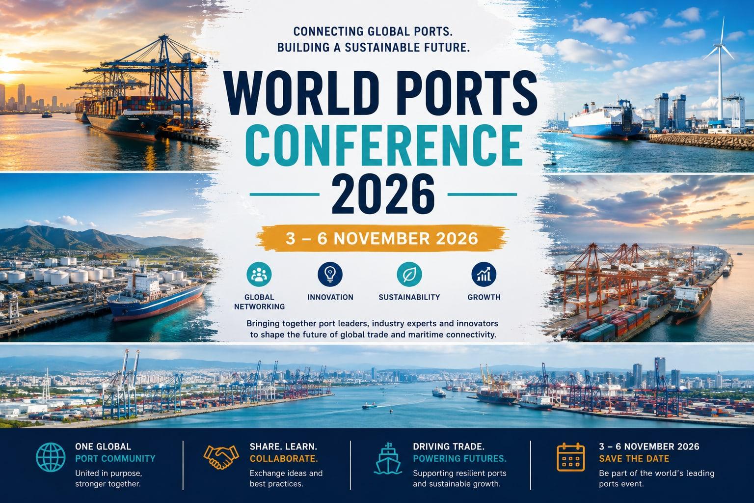 World Ports Conference banner